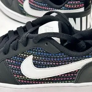 Nike Black Athletic Shoes with Multicolor Accents NIKE Book 1  main image 4